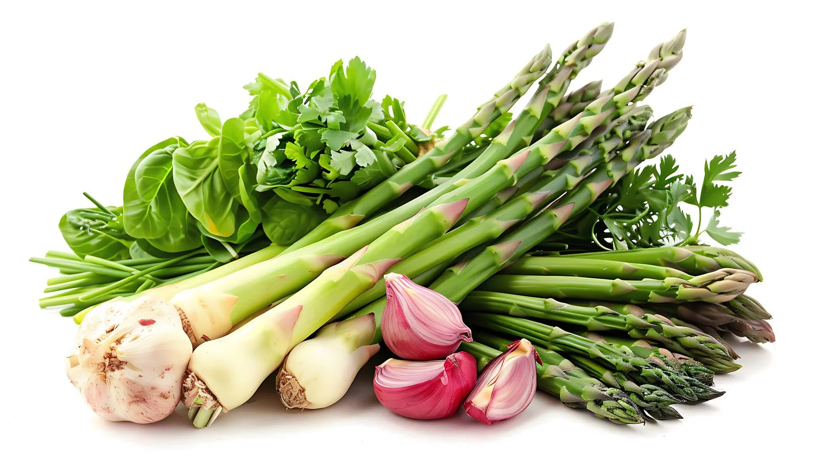 Fresh Asparagus Vegetables Wooden Rustic Display — free download from Dotvec