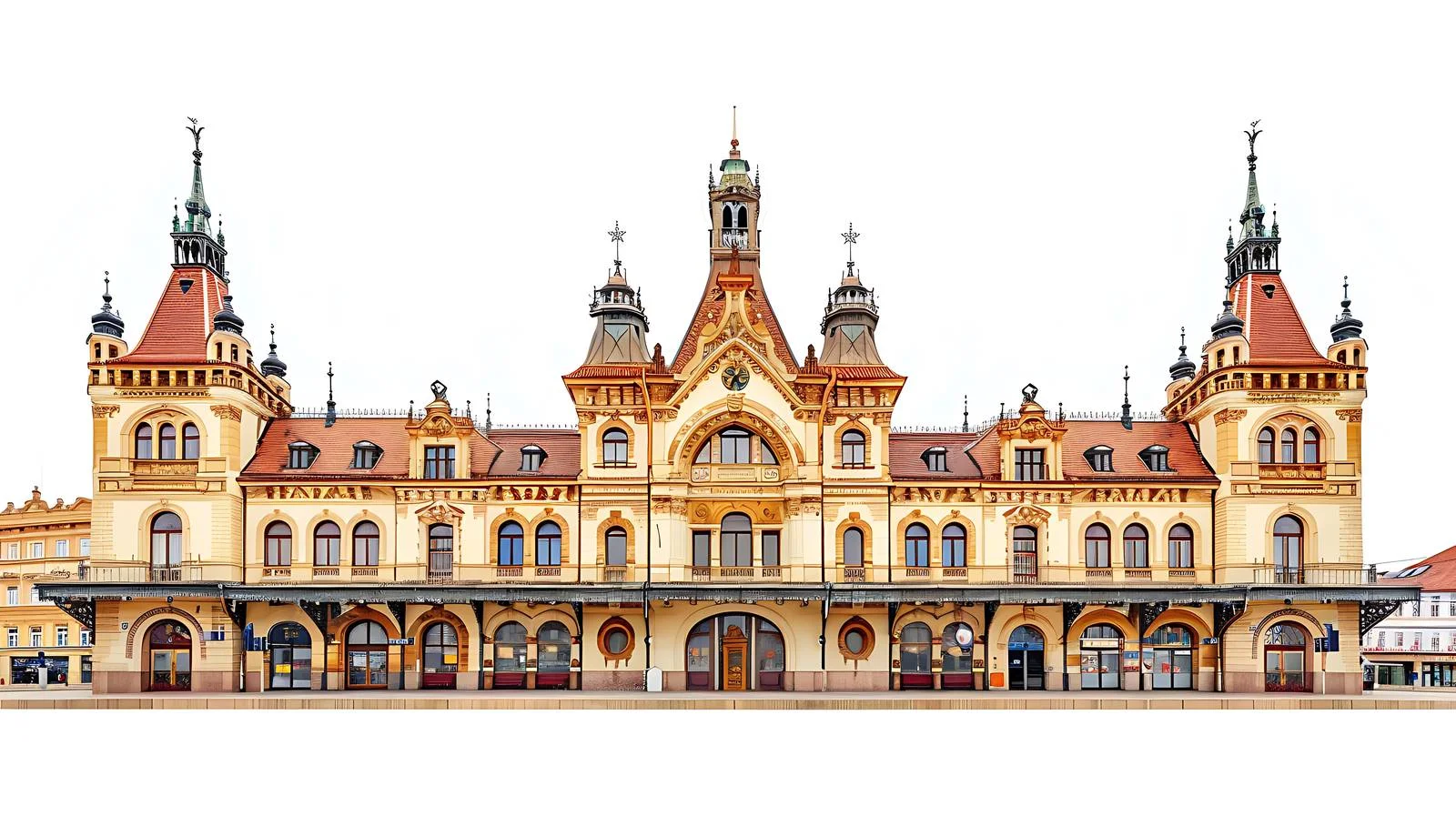 Prague Main Railway Station Overview — free download from Dotvec