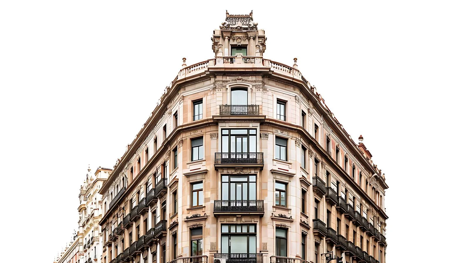 Modern Building in Barcelona, Spain — free download from Dotvec