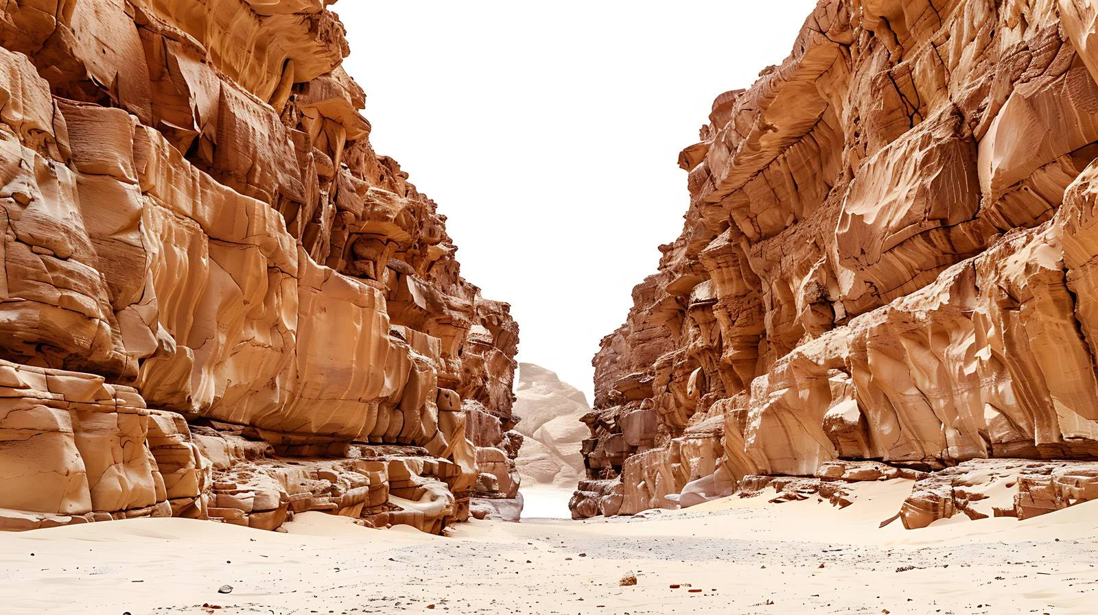 Scenic View of Red Salam Canyon — free download from Dotvec