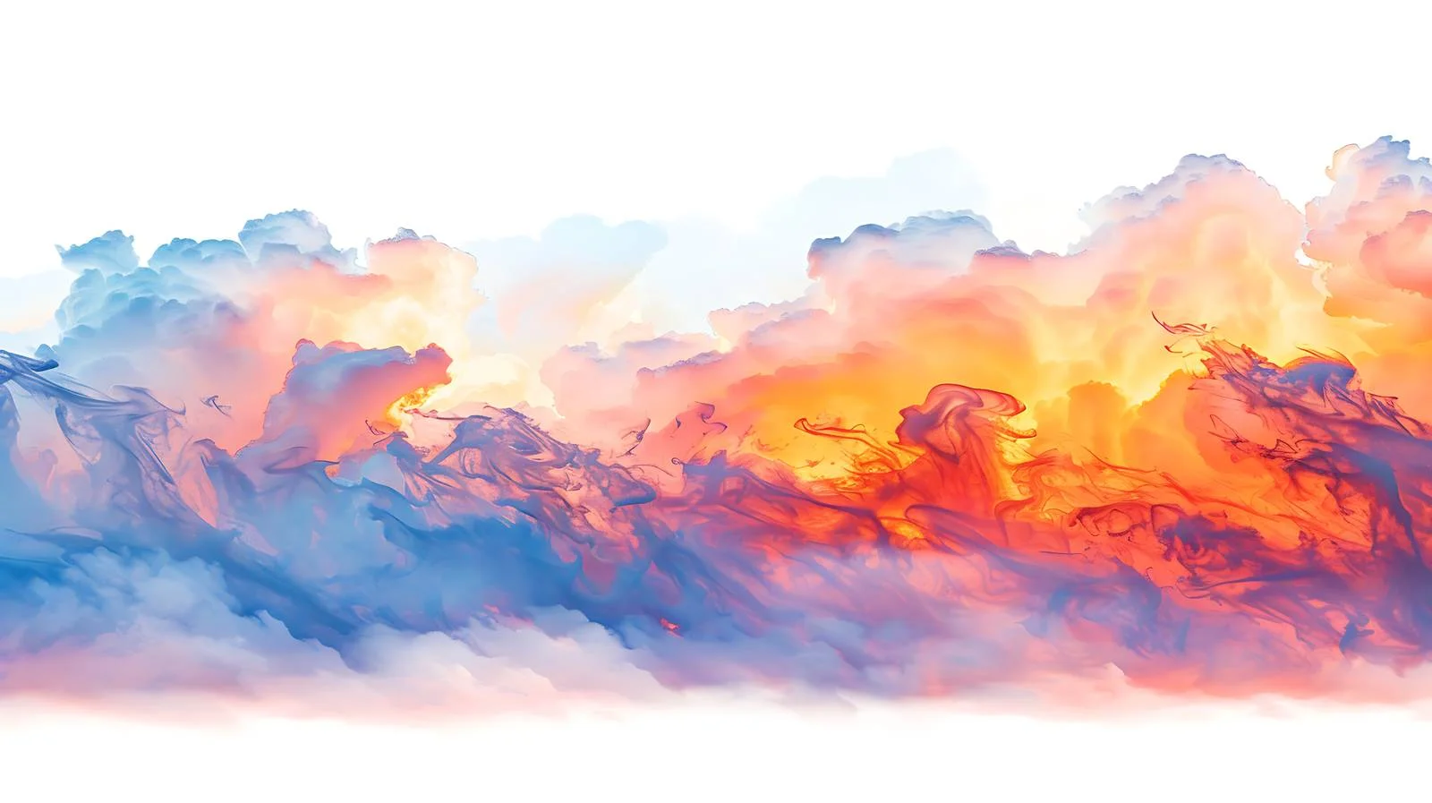Vivid Multicolor Sunset Sky View — free download from Dotvec
