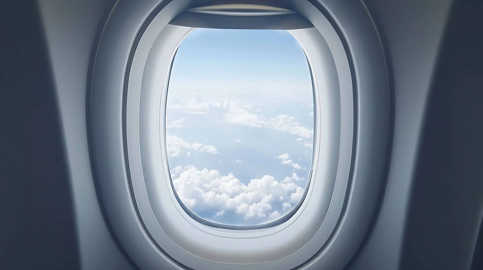Airplane Window Sky View Isolated — free download from Dotvec