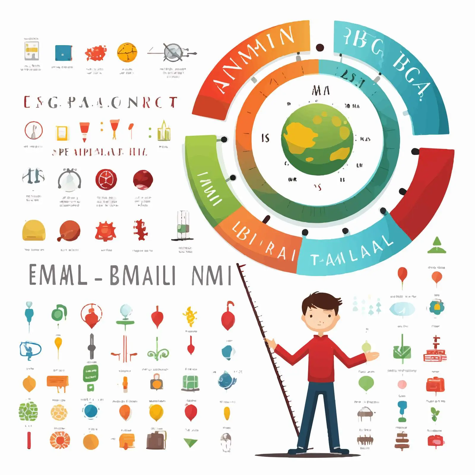 BMI Categories and Ranges Vector Illustration – free statistics image from Dotvec