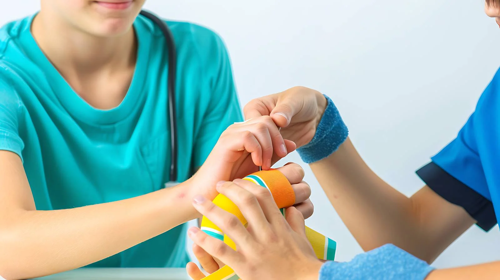 Physiotherapy with Kinesio Tape for Visually Impaired — free download from Dotvec