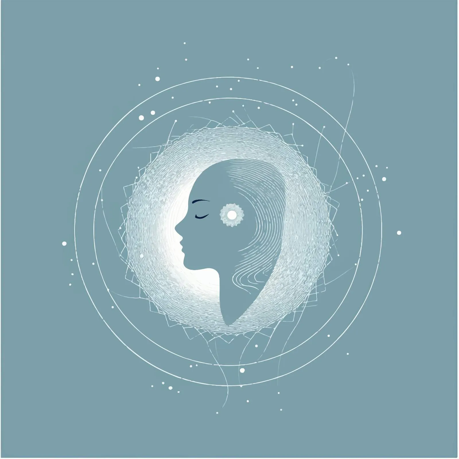 Visuddha Throat Chakra Vector Illustration – free throat image from Dotvec