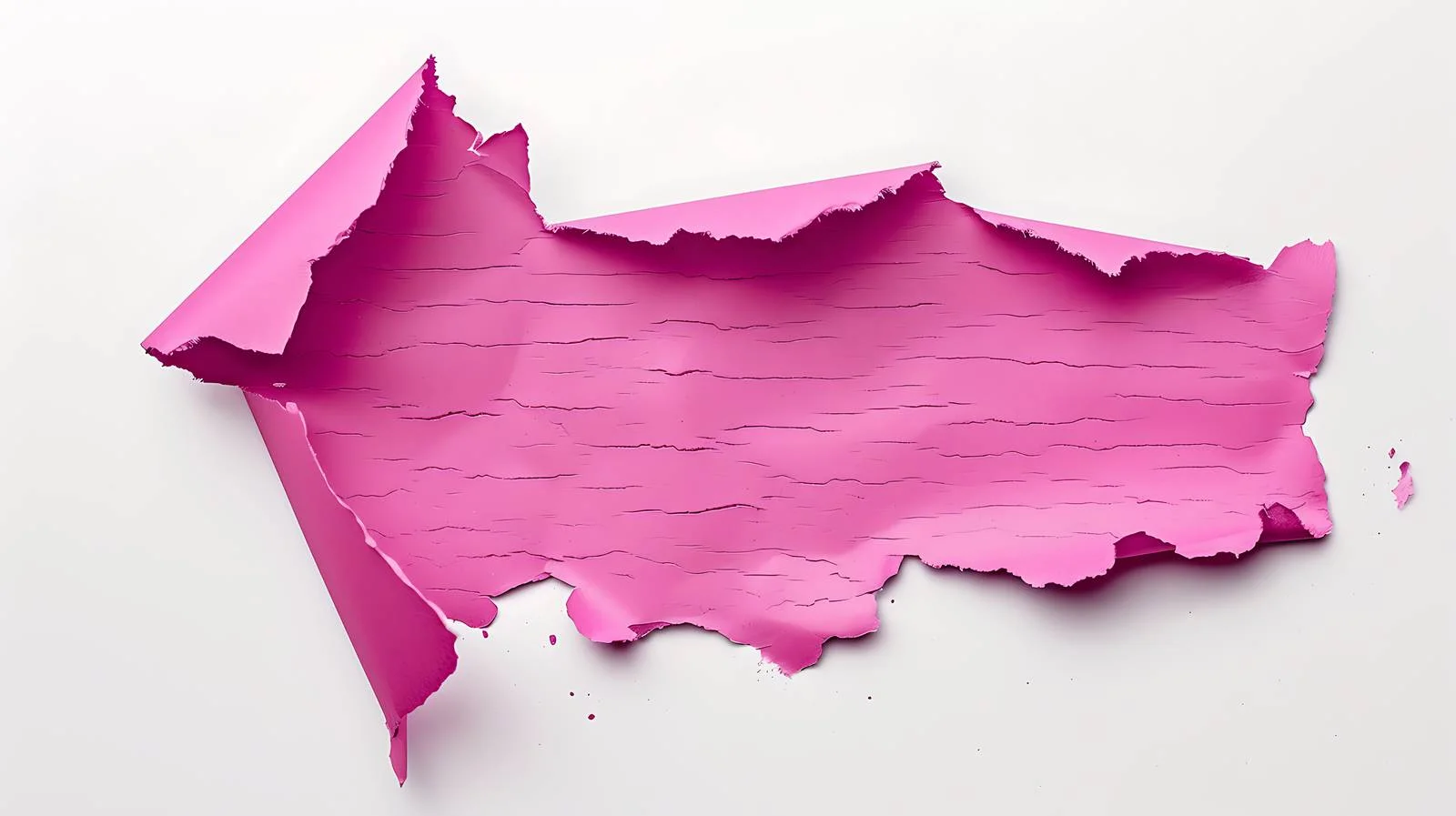 Vivid Pink Ripped Paper Background — free download from Dotvec