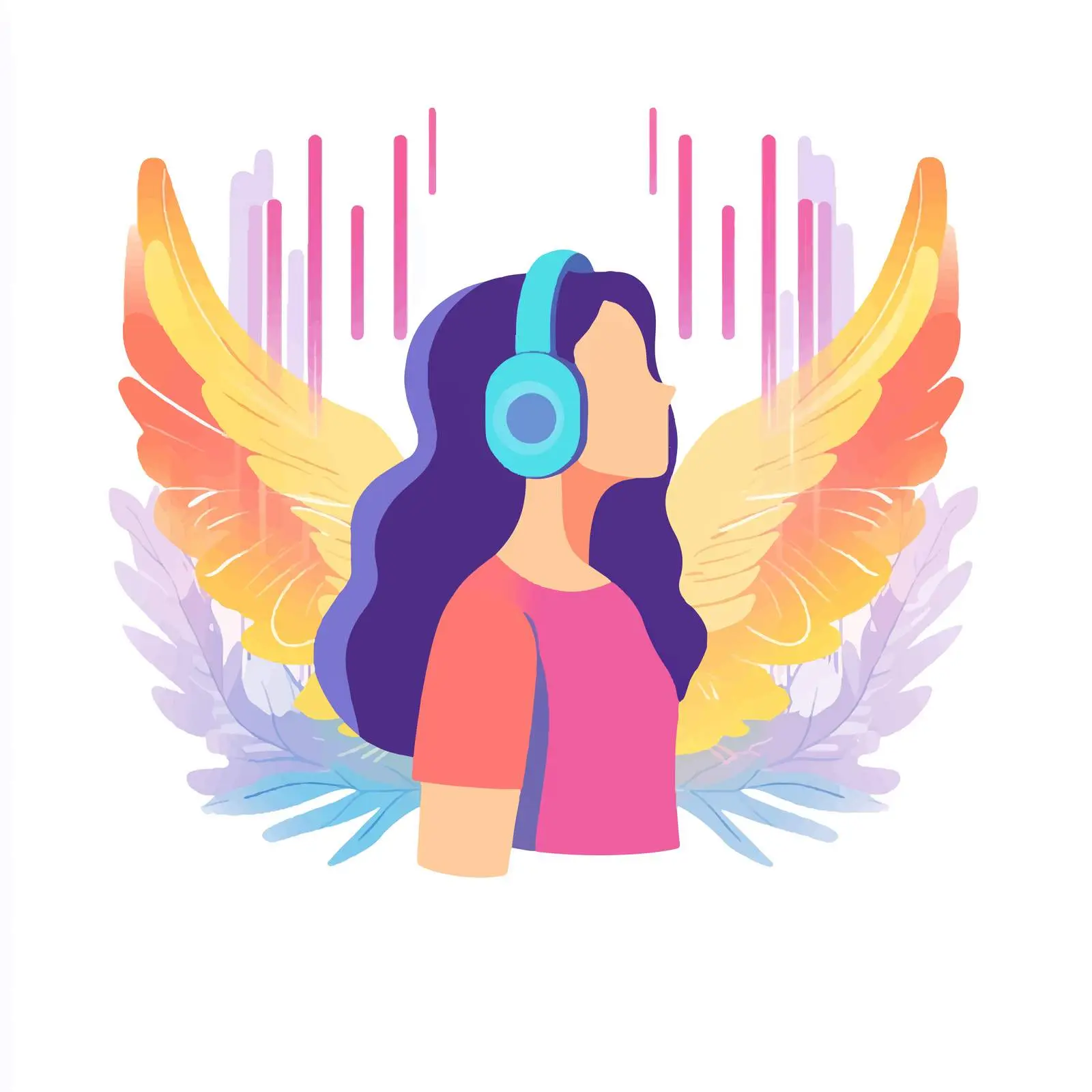 Wide Angle Voice Recognition Frequency Vector – free frequency image from Dotvec