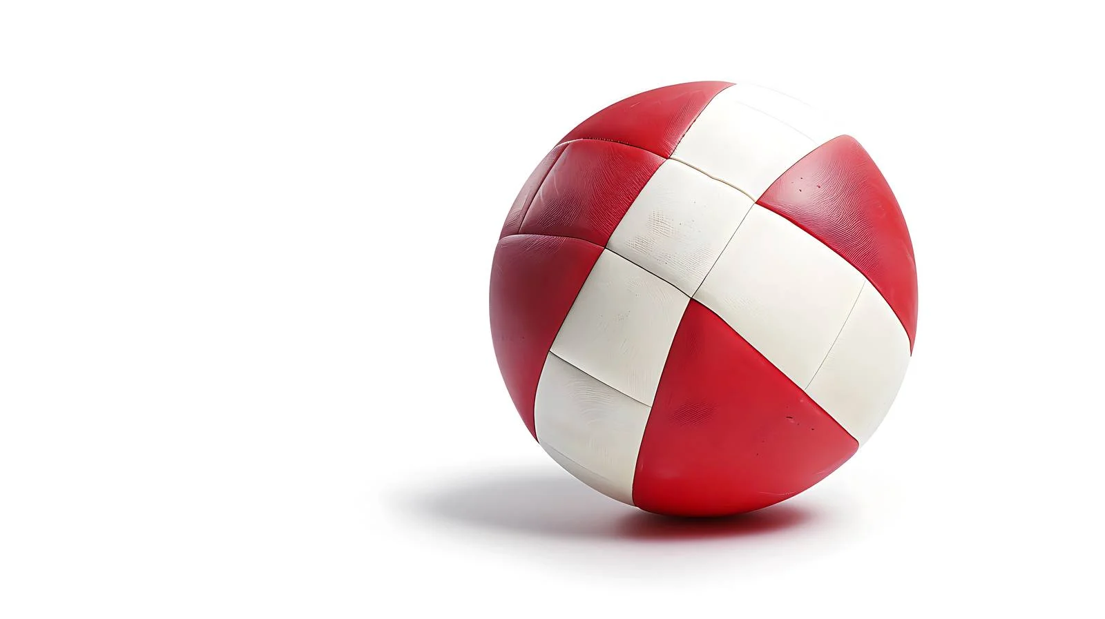 Volleyball isolated on white with clipping path — free download from Dotvec