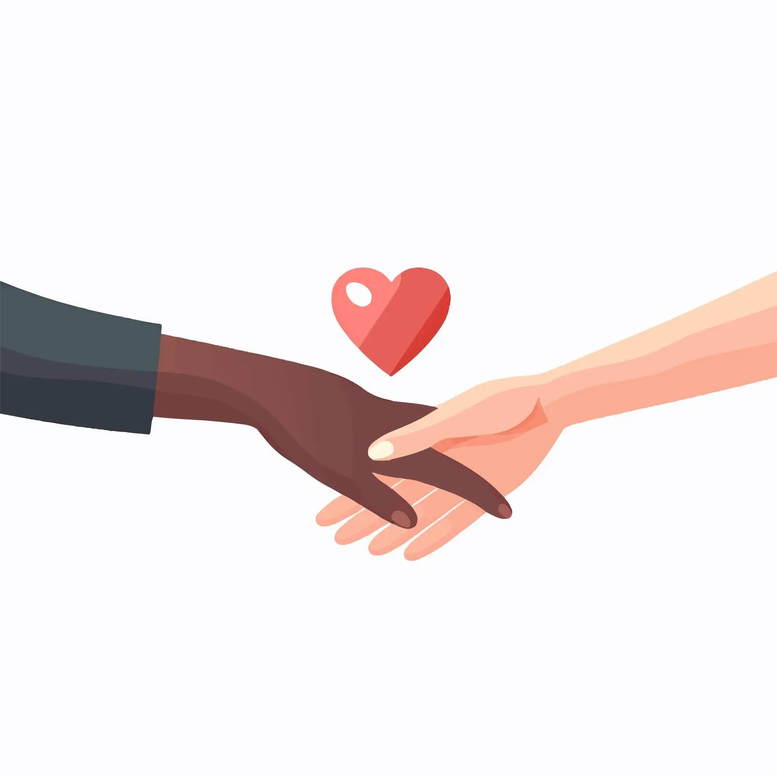 Volunteer Reaching Out for Help Illustration — free download from Dotvec