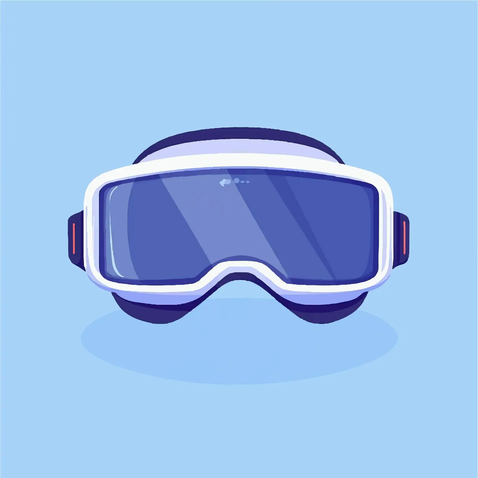 VR Glasses Technology Flat Vector Illustration — free download from Dotvec