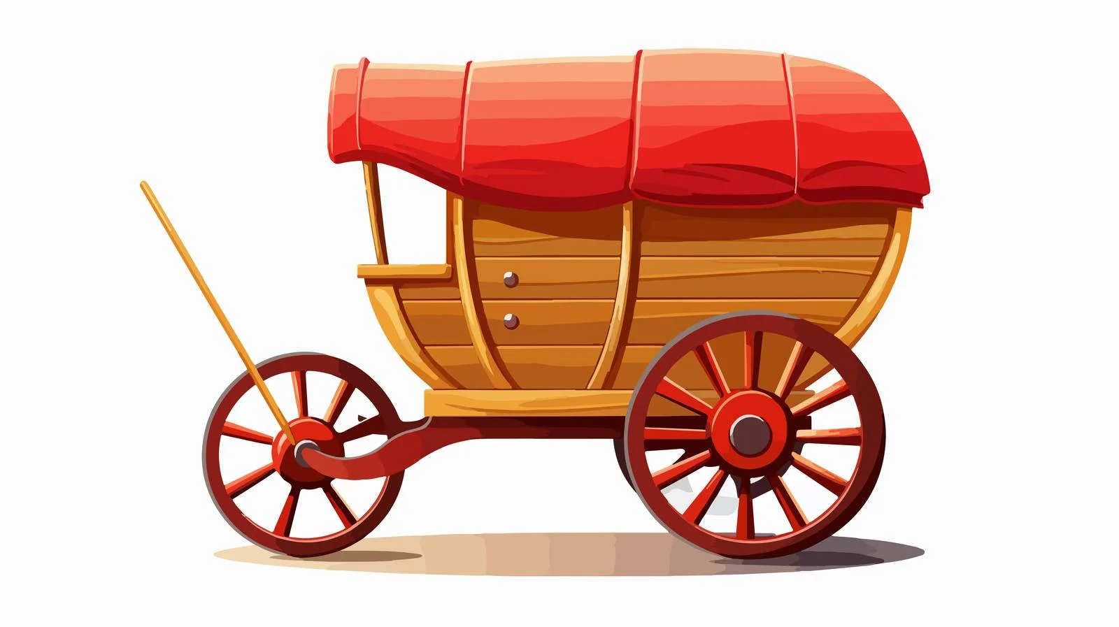 Premium Cartoon Wagon Toy — free download from Dotvec