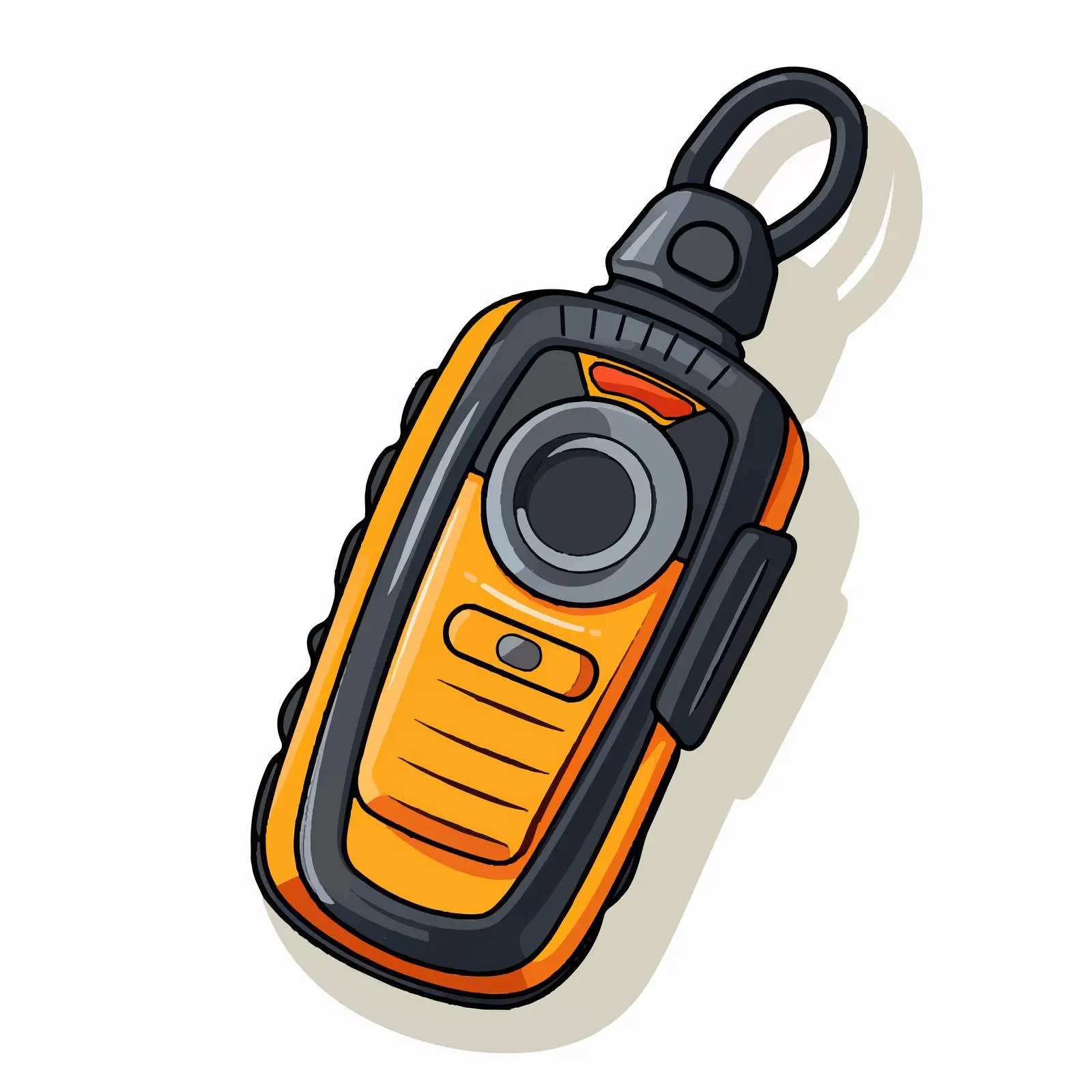 Walkie Talkie Vector Illustration on White Background — free download from Dotvec
