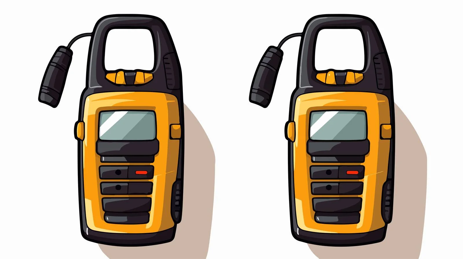 Professional Walkie Talkie Cart — free download from Dotvec