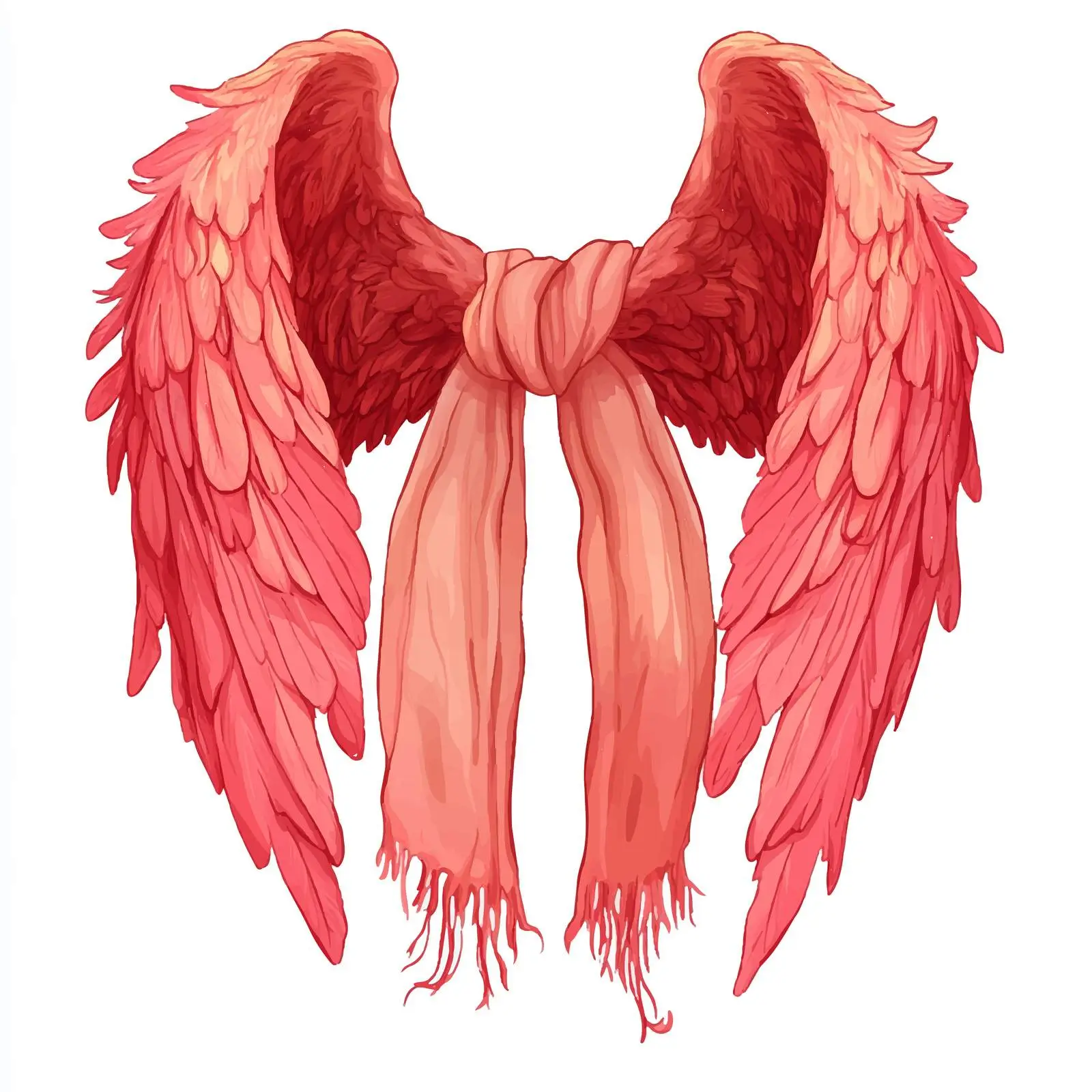 Stylish Warm Scarf Accessory Design — free download from Dotvec