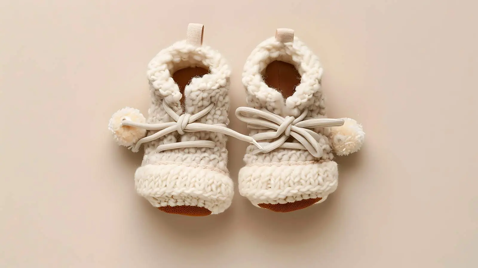 Warm Winter Children's Mini Booties for Babies — free download from Dotvec