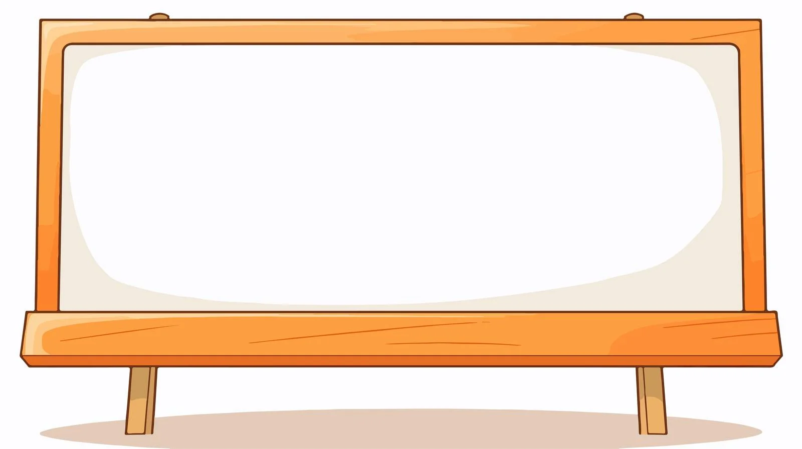 Cartoon Blank Sign Drawing — free download from Dotvec