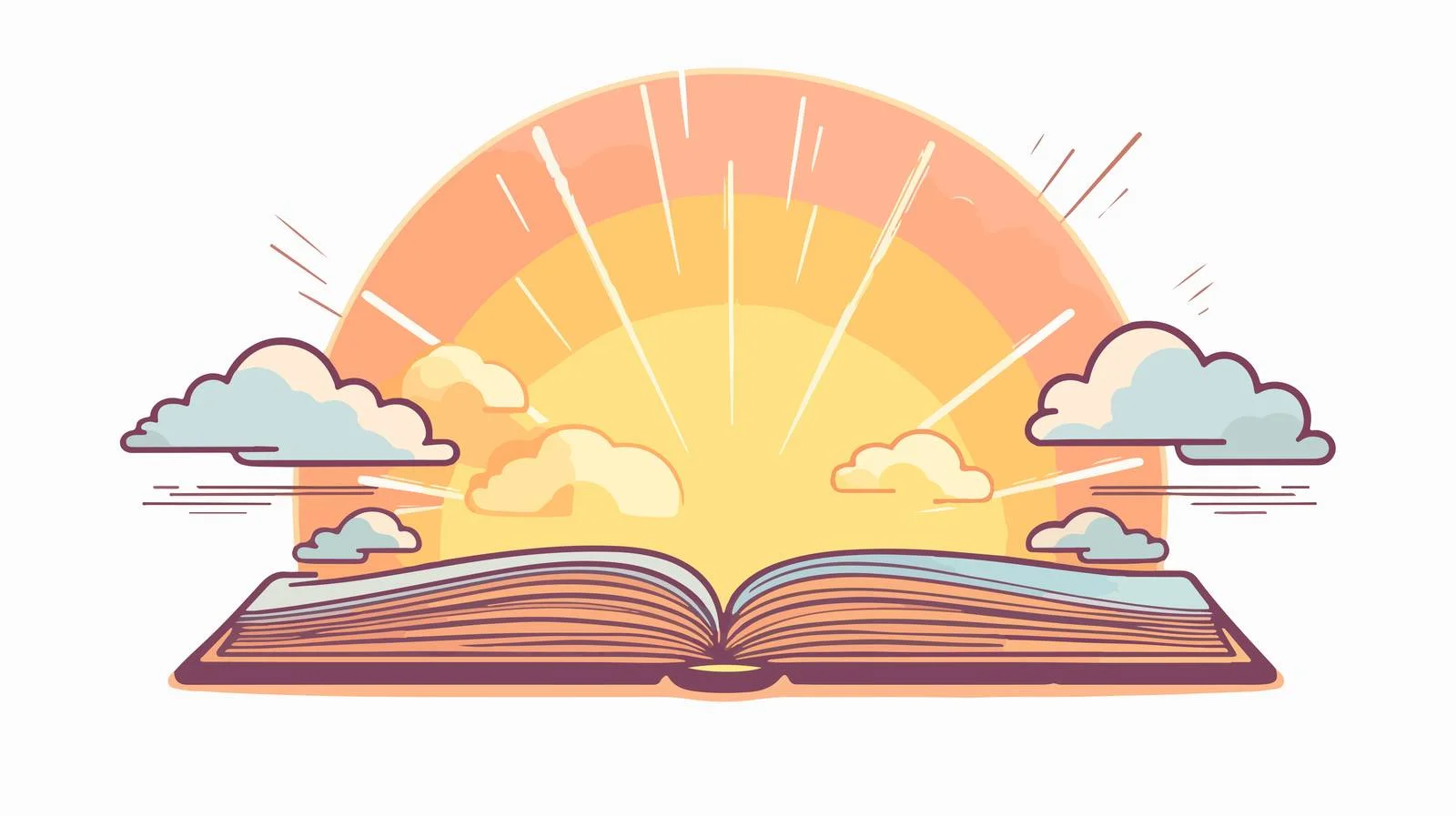 Cartoon Journal Book Line Drawing — free download from Dotvec