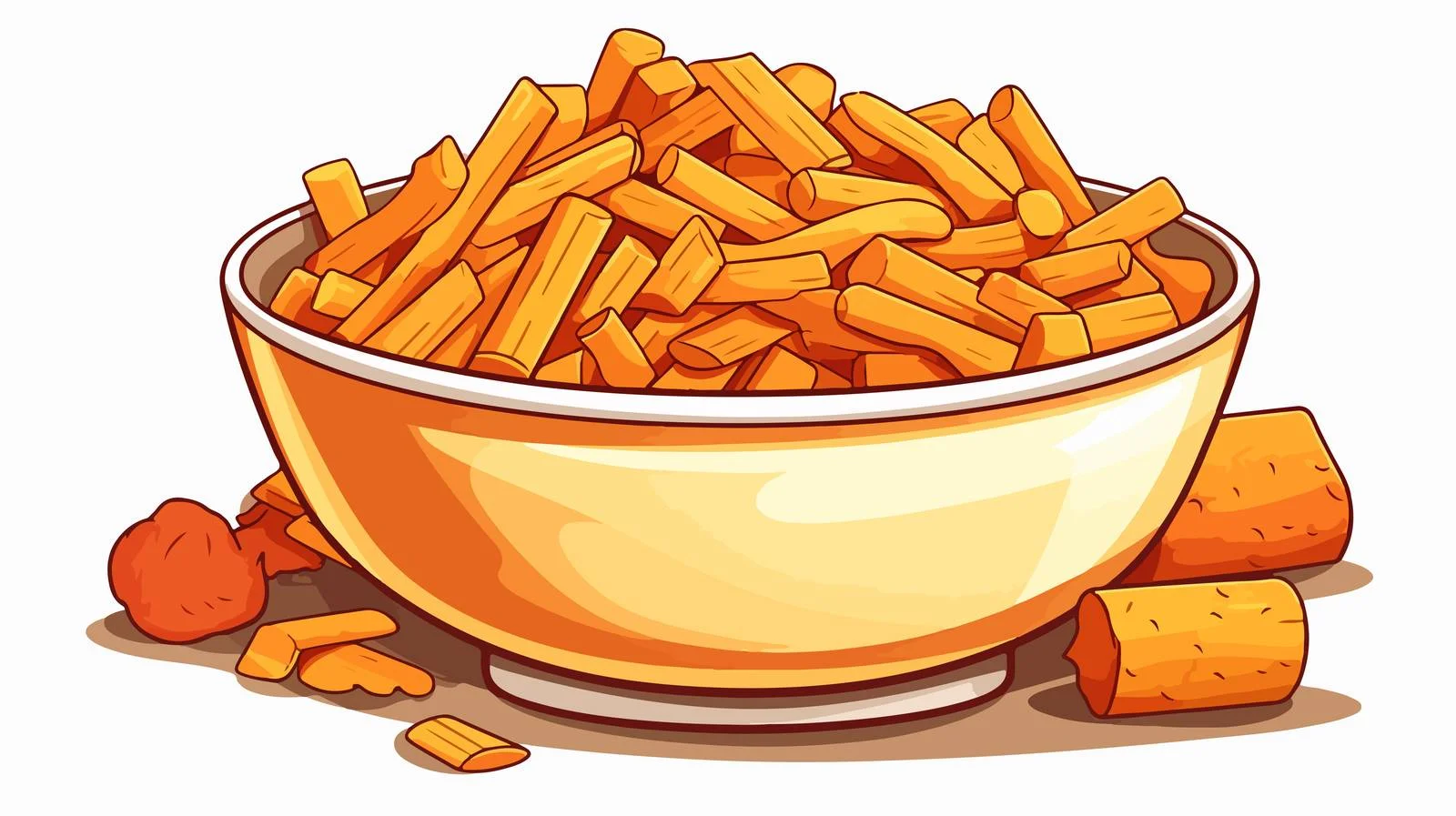 Pet Food Line Drawing — free download from Dotvec