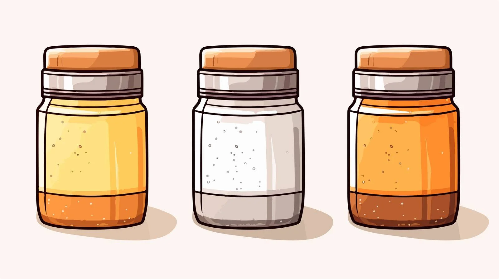 Cartoon Salt Shaker Illustration — free download from Dotvec