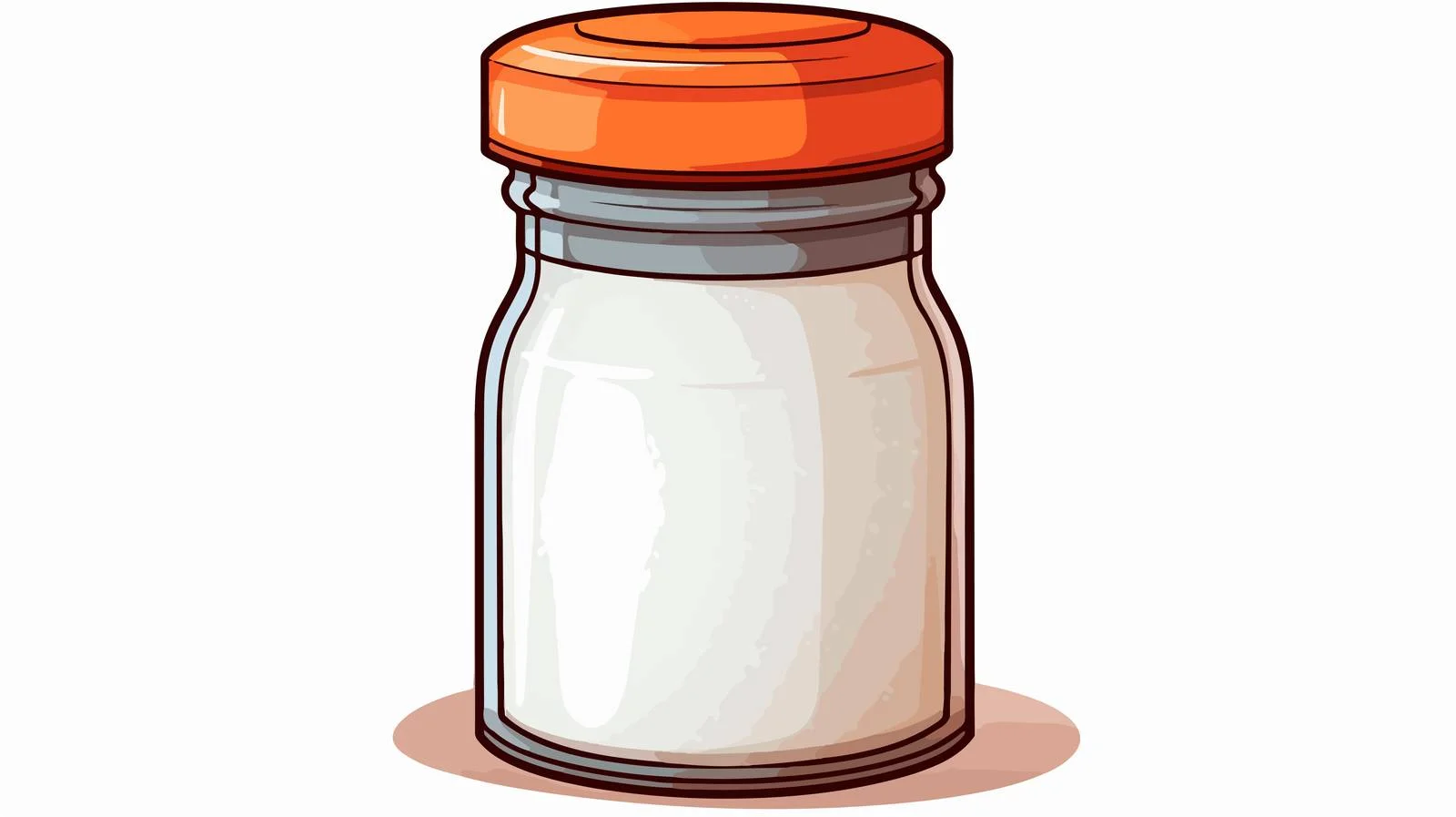 Cartoon Salt Shaker Drawing — free download from Dotvec