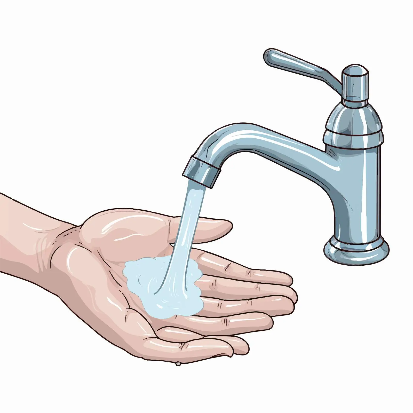 Wash Your Hands Vector Design — free download from Dotvec