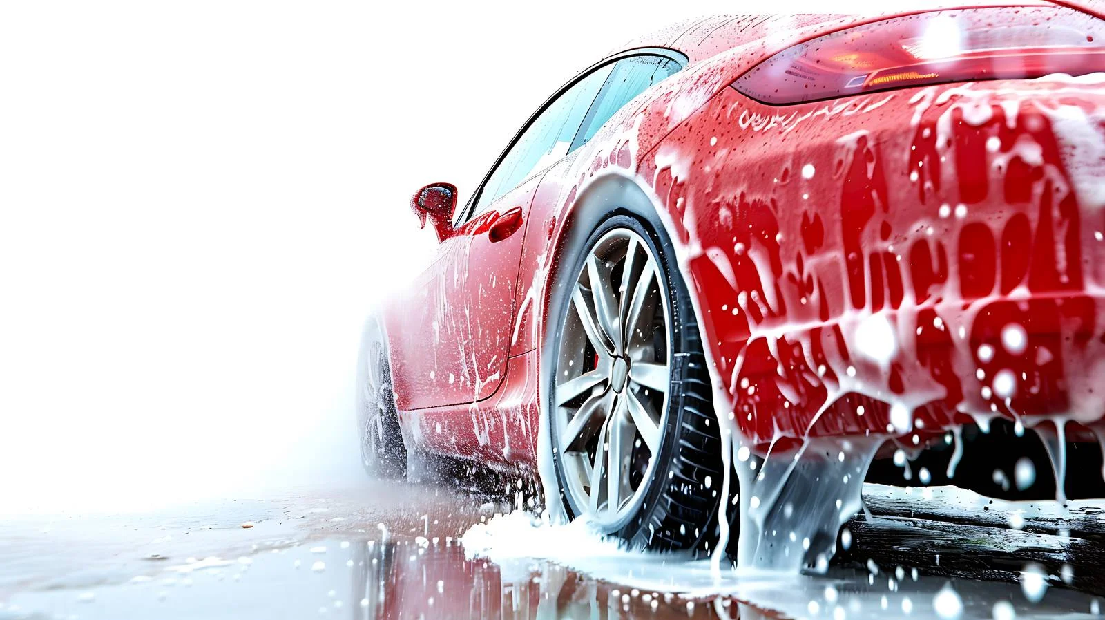 Foam Car Wash Service — free download from Dotvec