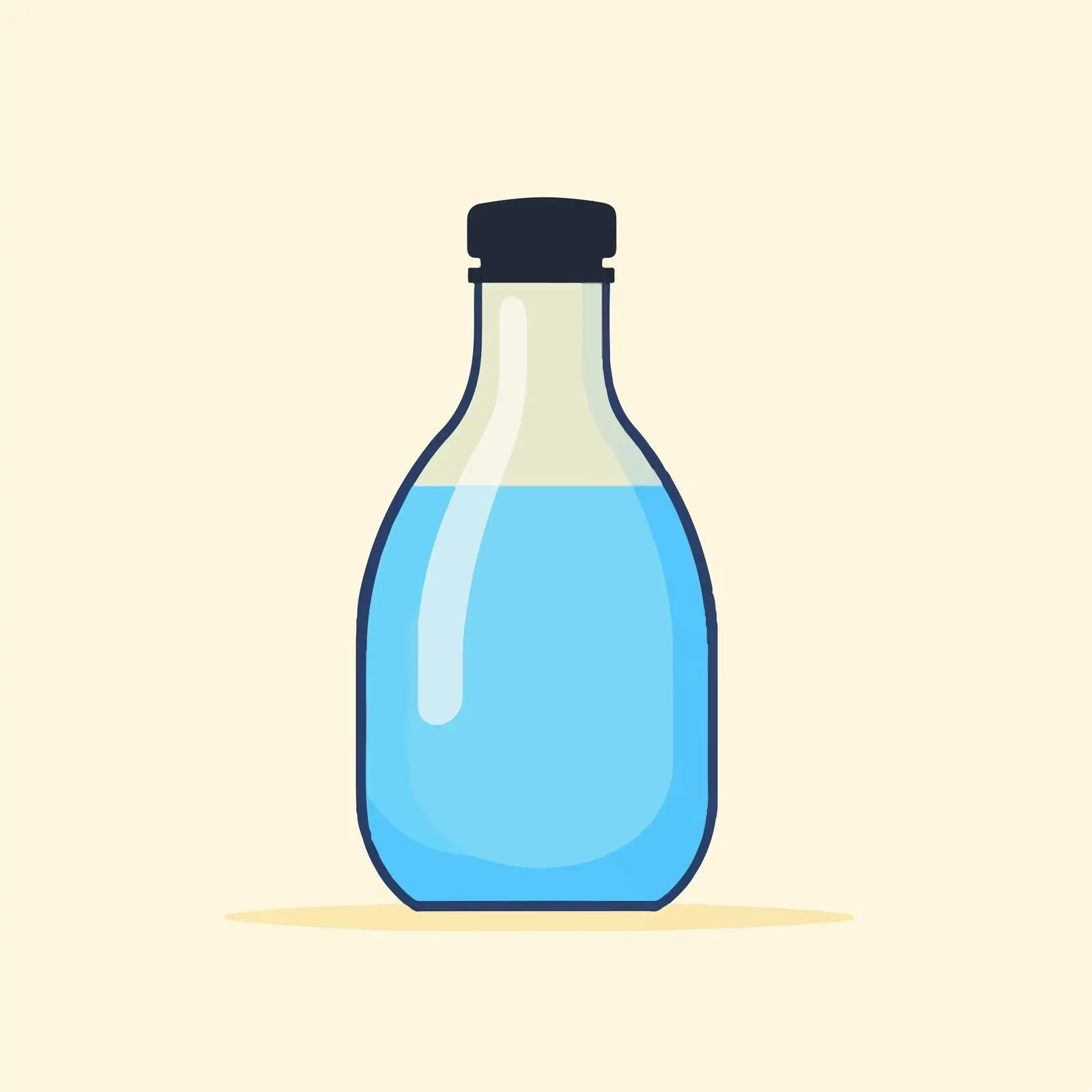 Flat Design Water Gallon Vector Illustration — free download from Dotvec