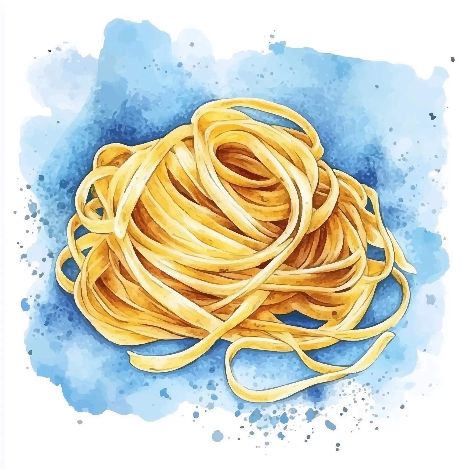 Colorful Hand-Drawn Creste Di Gallo Watercolor — free download from Dotvec