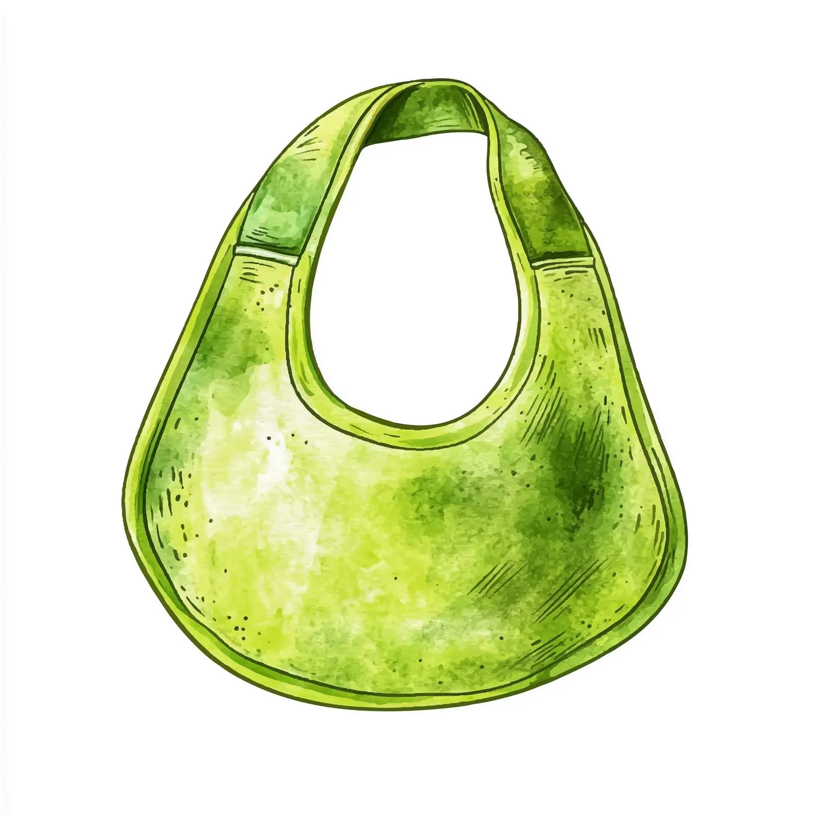 Colorful Watercolor Hand-Drawn Baby Feeding Sketch — free download from Dotvec