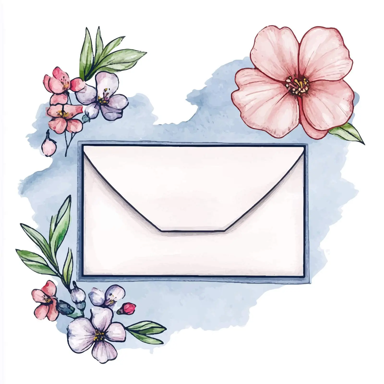 Colorful Hand-Drawn Watercolor Invitation Cards — free download from Dotvec