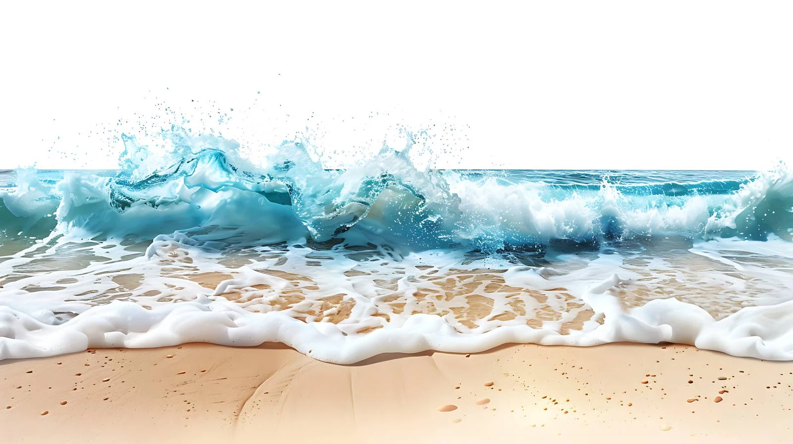 Tranquil Beach Wave — free download from Dotvec