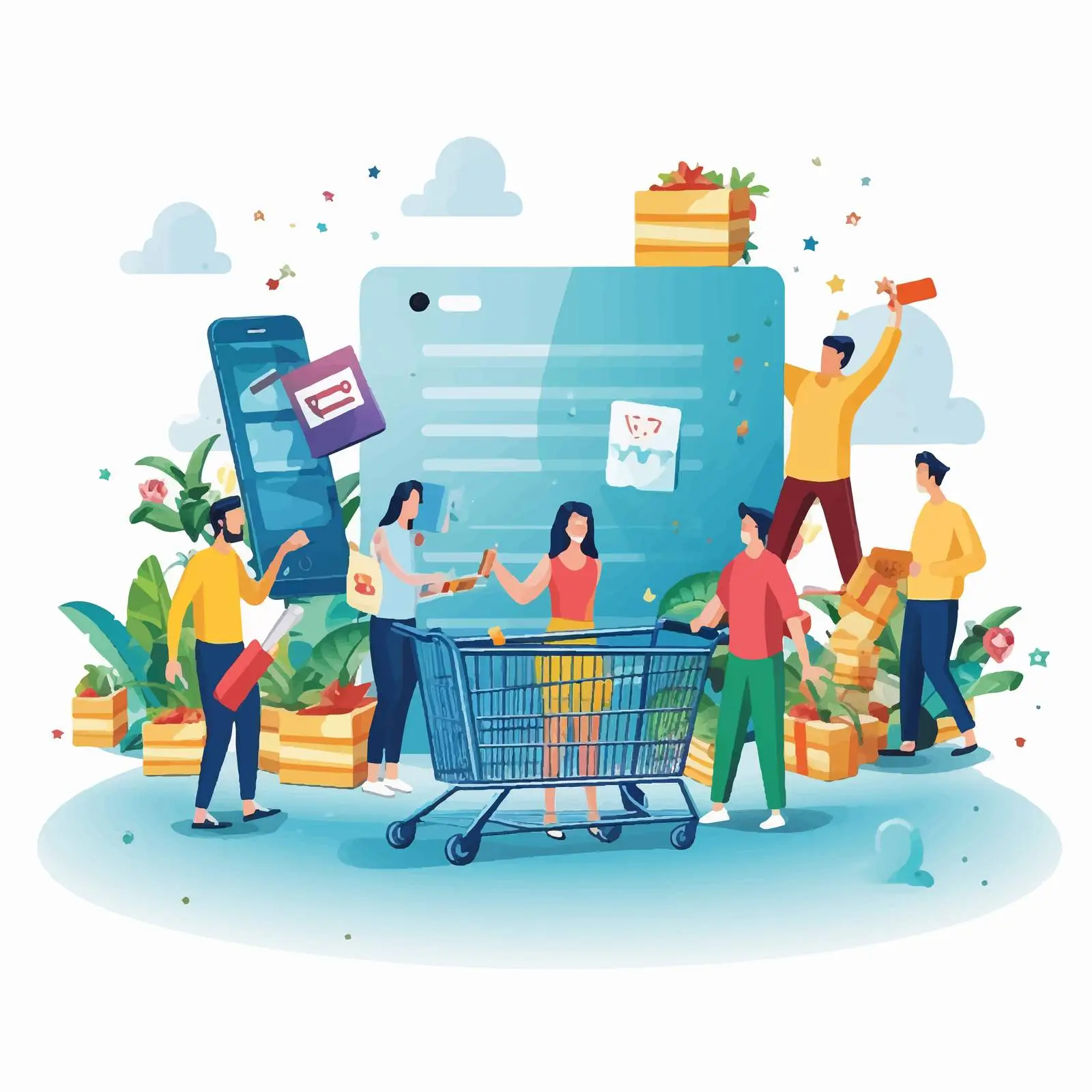 Dynamic Web Banner with Engaging Customers — free download from Dotvec