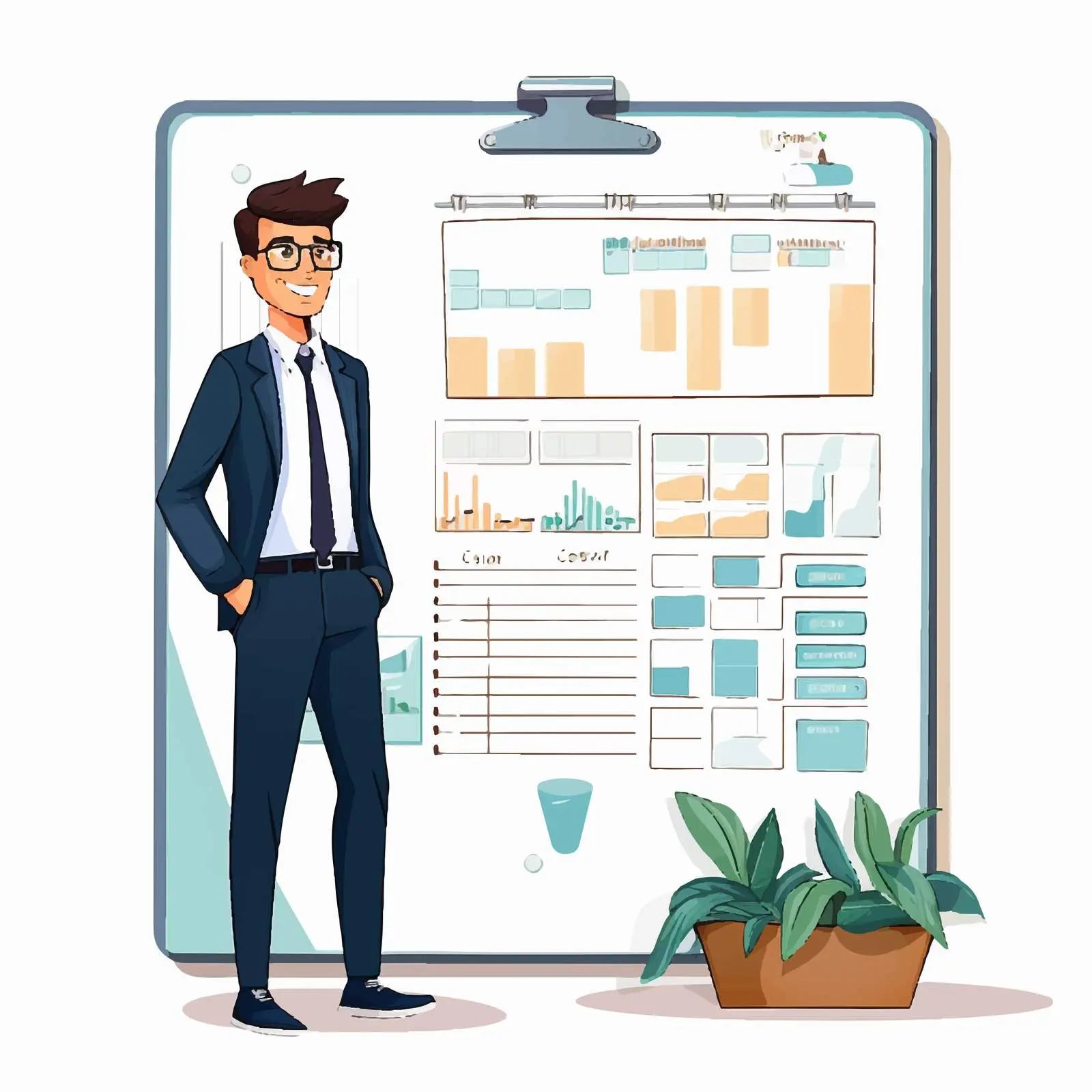 Weekly Organizer Planner for Students and Professionals – free professional use image from Dotvec