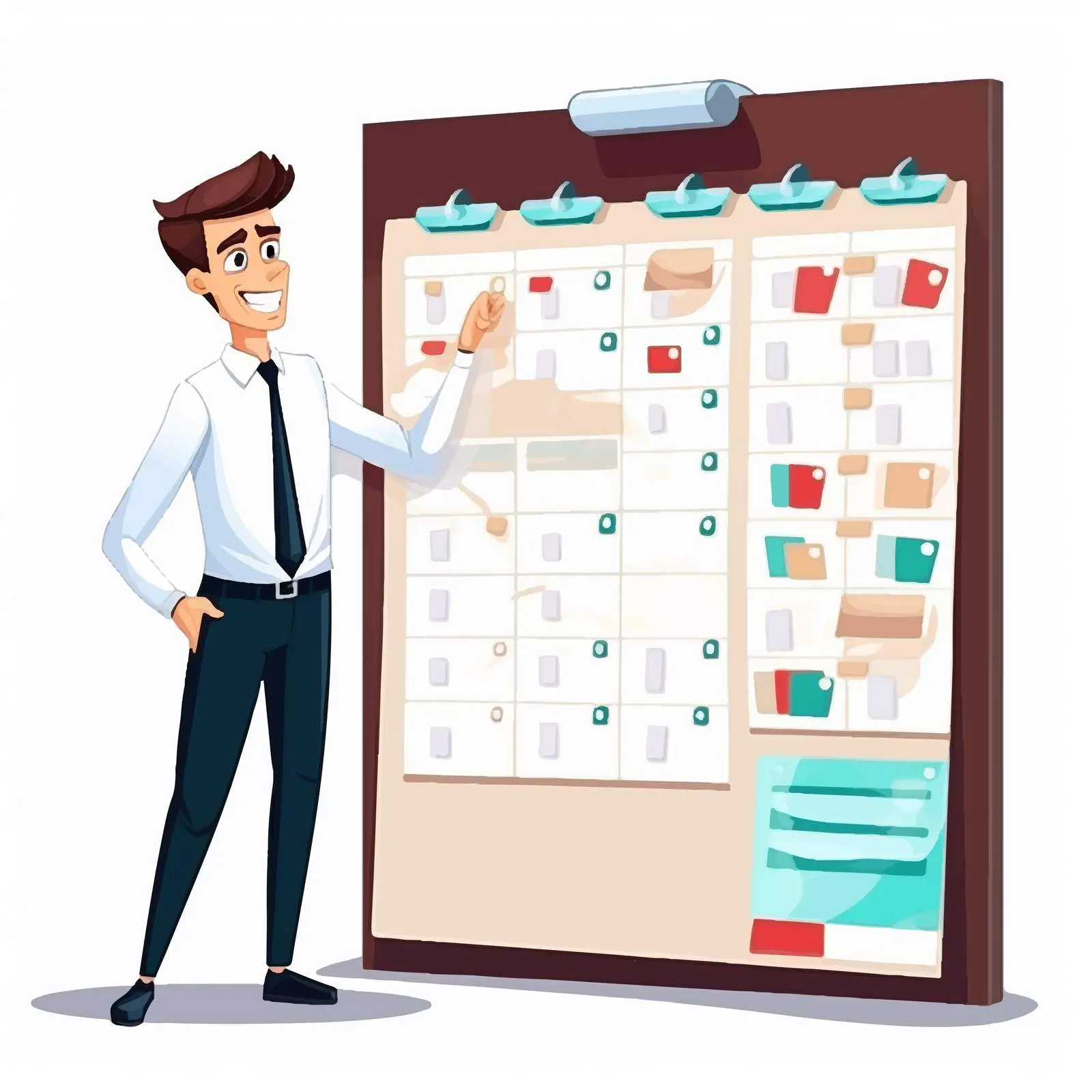 Weekly Organizer Schedule for Students and Businessmen – free students image from Dotvec