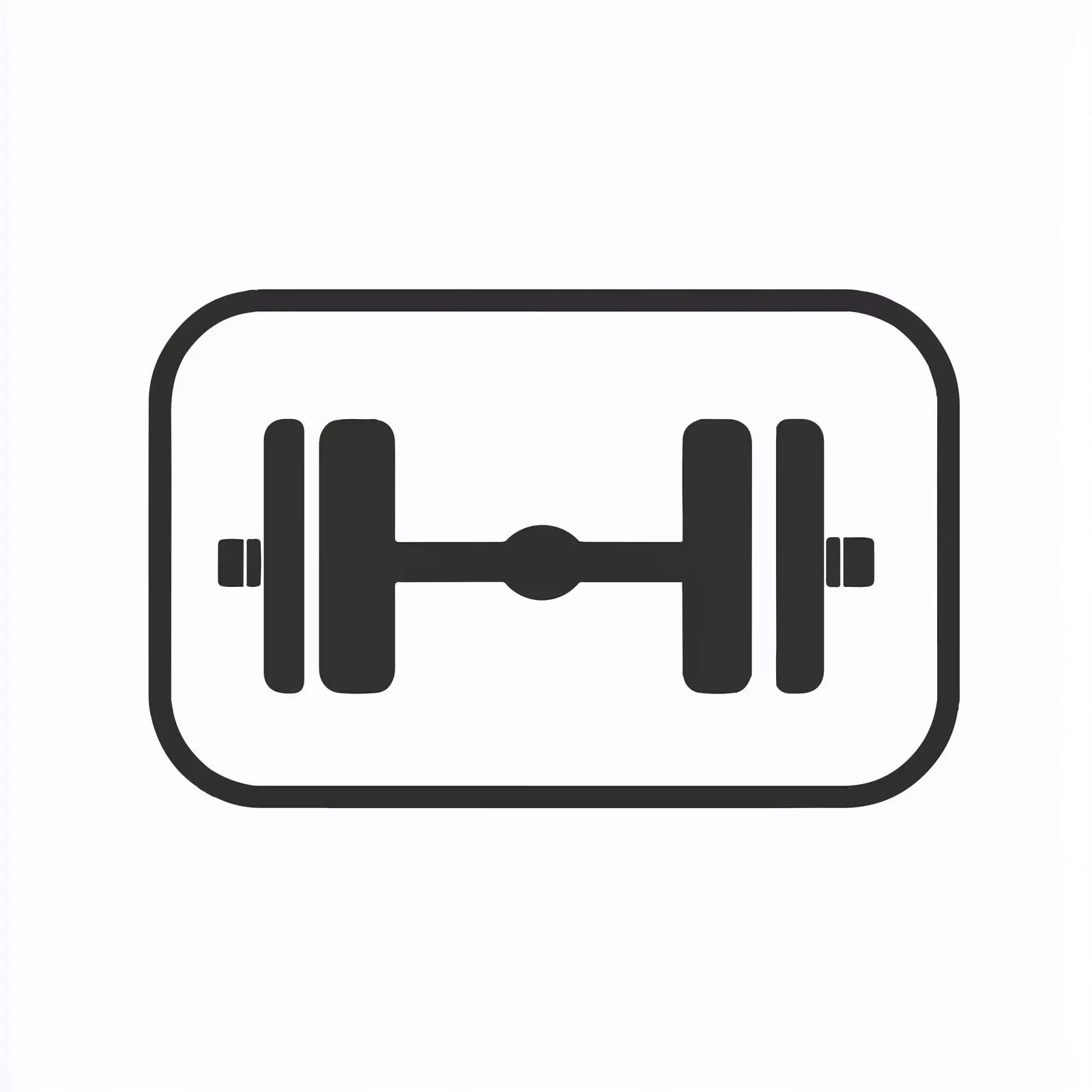Isolated Weight Icon for Sports Equipment — free download from Dotvec