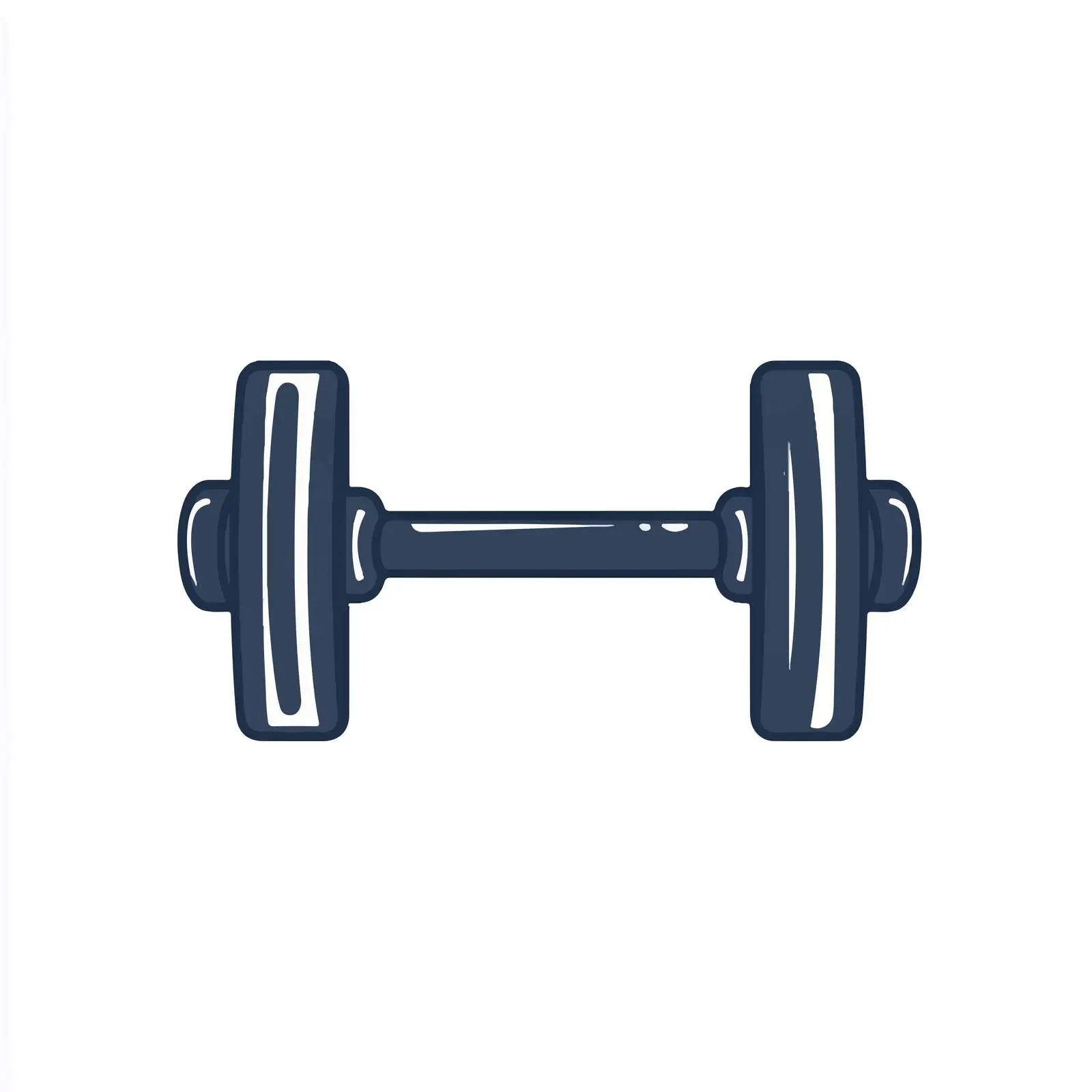 Isolated Weight Icon for Sports Equipment — free download from Dotvec