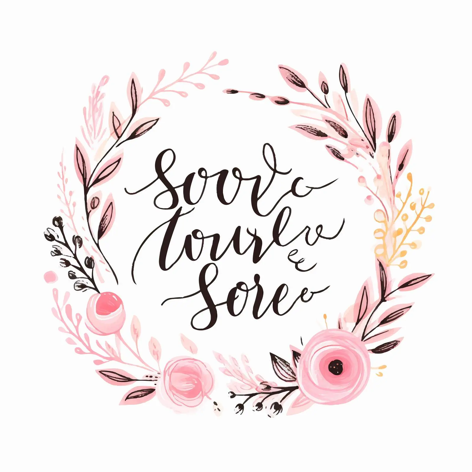 Welcome to Our Love Story Vector Illustration – free couples illustration image from Dotvec