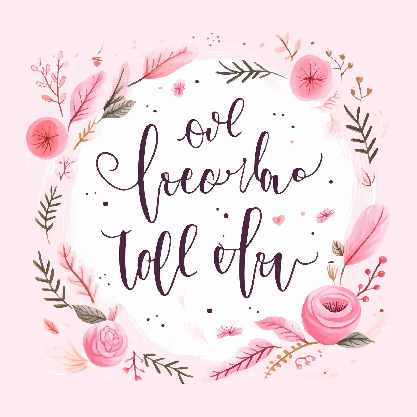 Handwritten Love Story Vector Illustration — free download from Dotvec