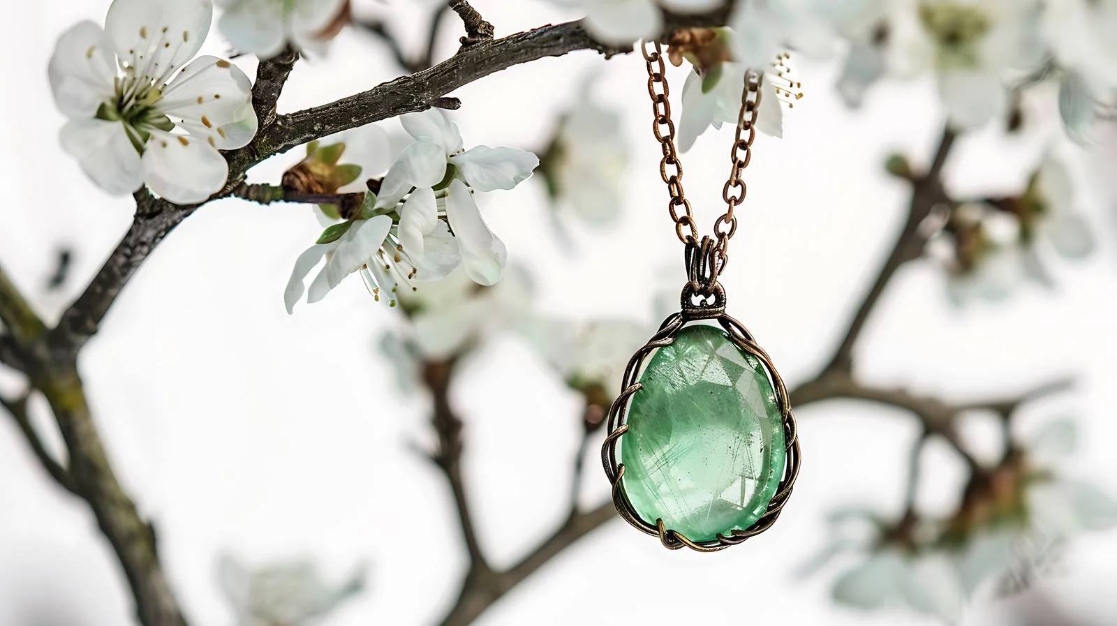 Spring Blessings Pendant Isolated Image — free download from Dotvec