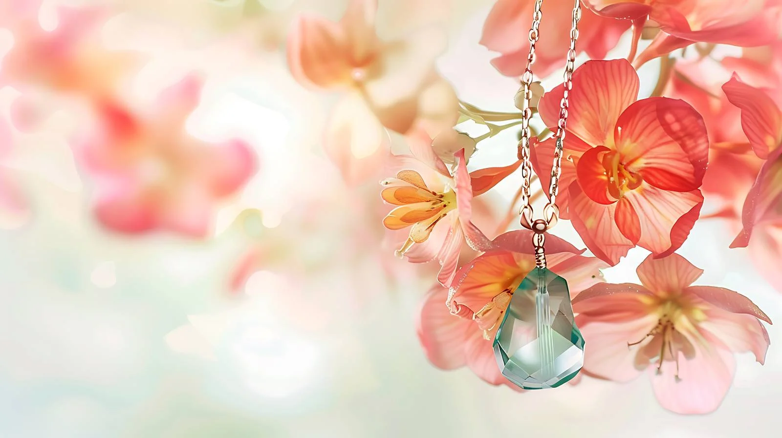 Spring Blessings Pendant Isolated Image — free download from Dotvec