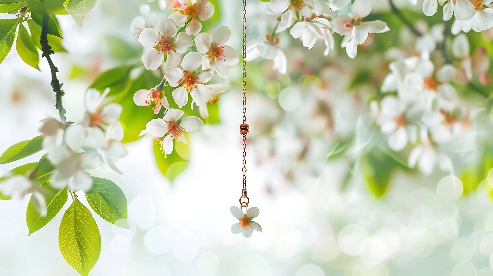 Spring Pendant Blessings Isolated Image — free download from Dotvec