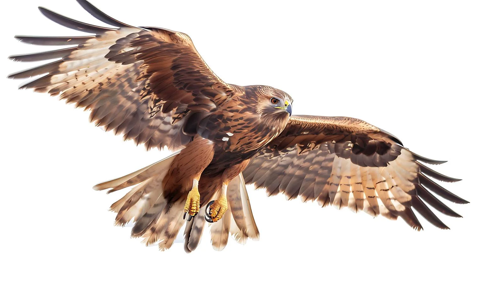 Elegant Male Western Marsh Harrier Portrait — free download from Dotvec