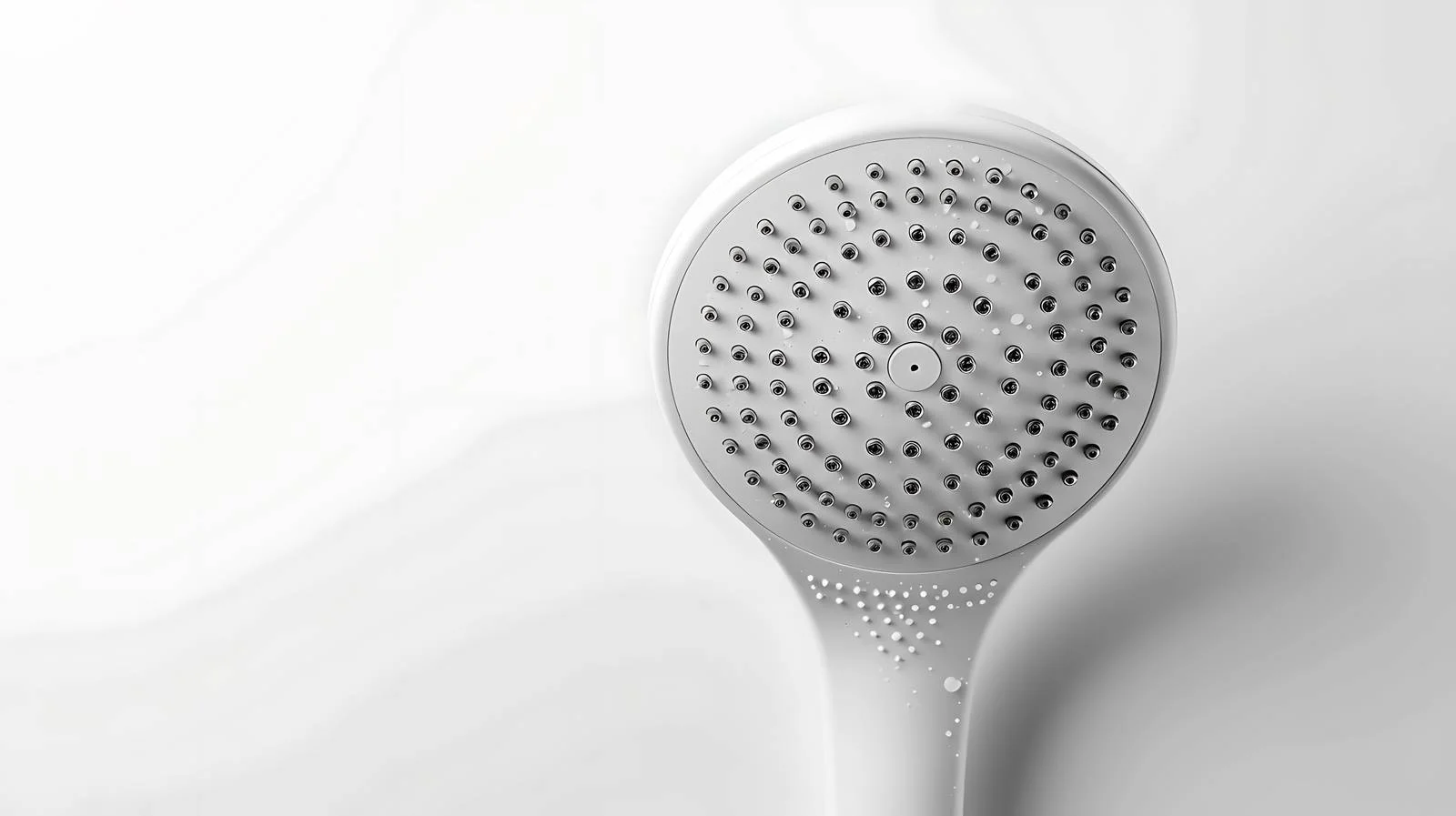 Sleek Shower Head Resting in Bathroom — free download from Dotvec