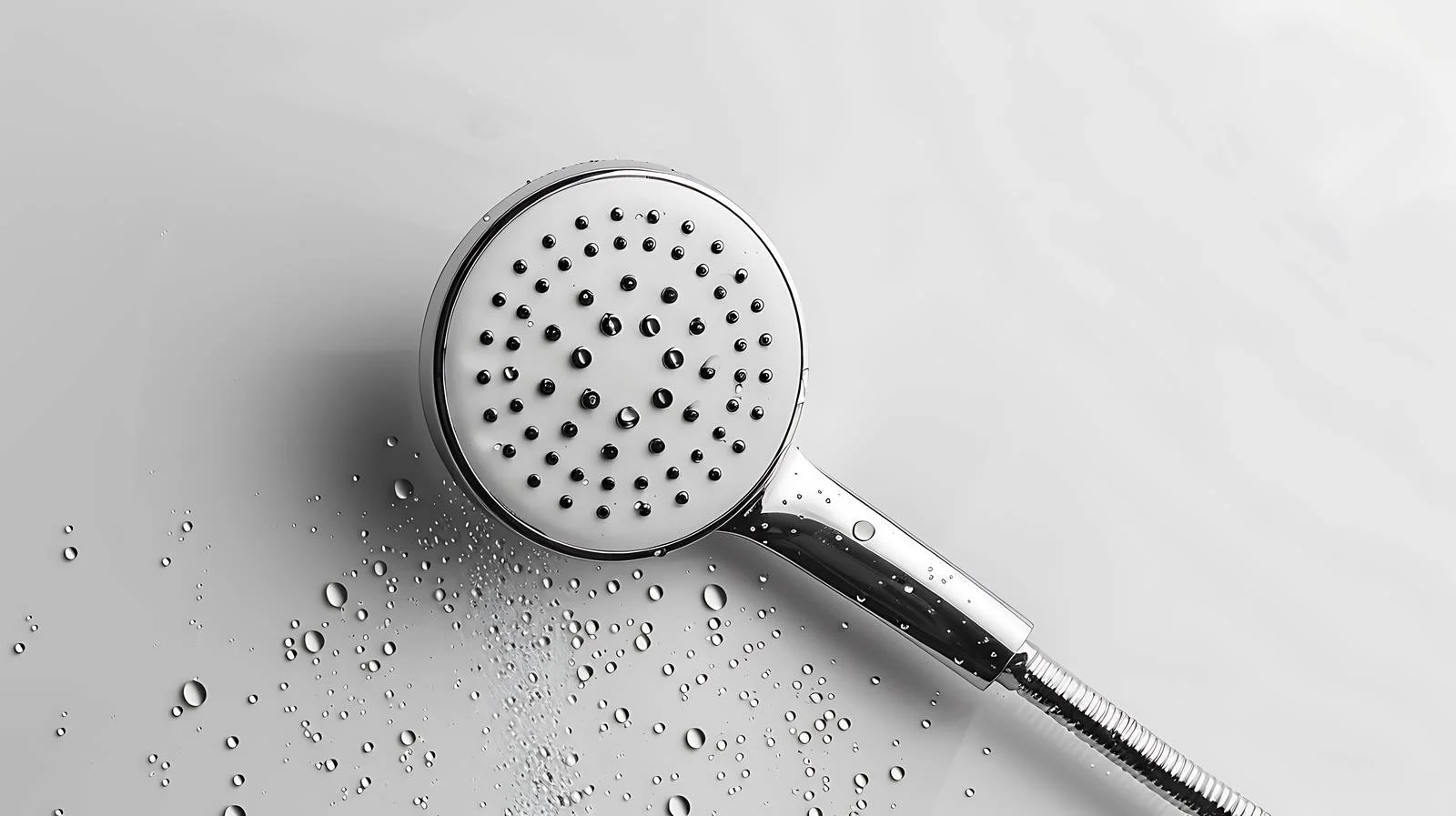 Modern Bathroom Shower Head Isolated White — free download from Dotvec