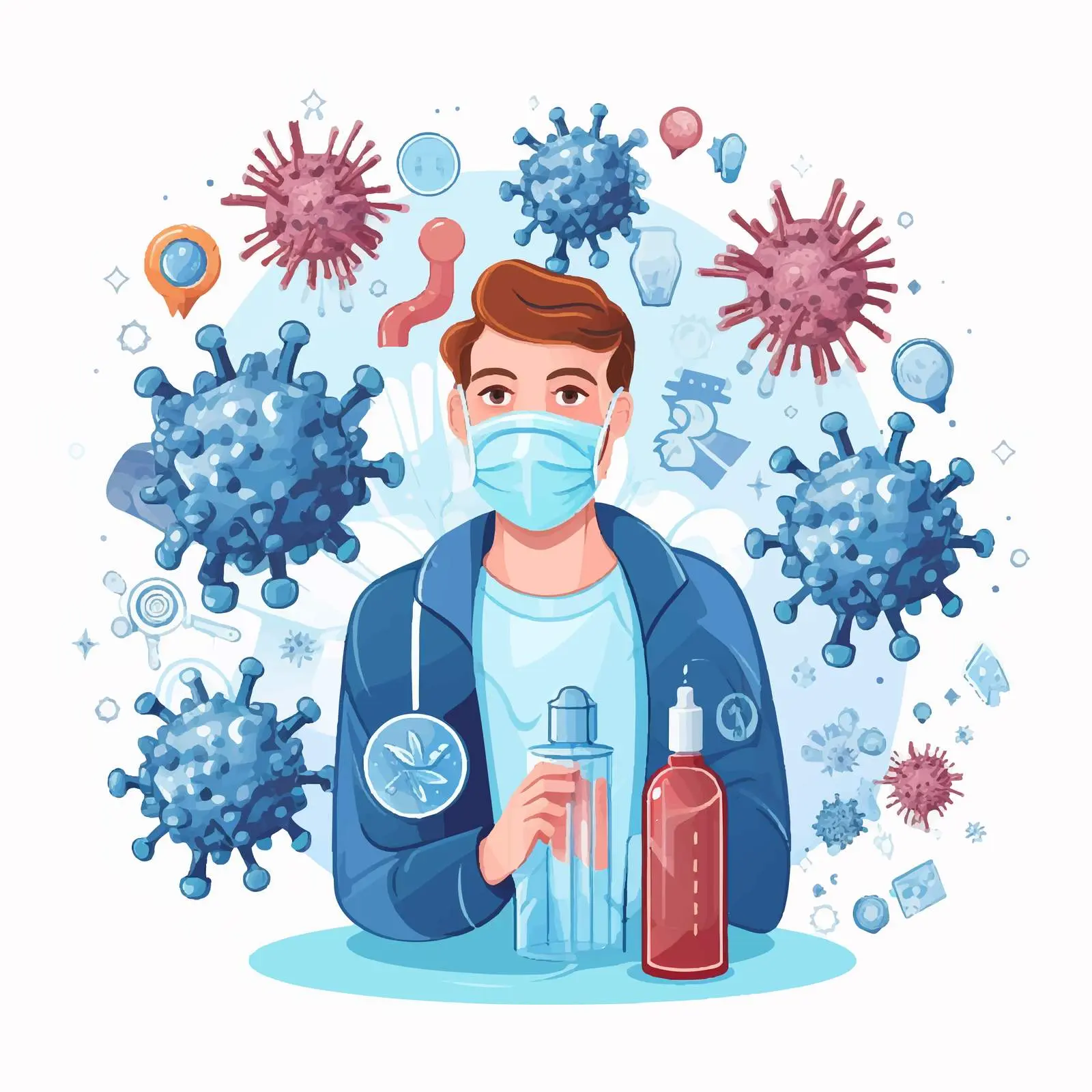 What to Do If You Have Coronavirus – free disease control image from Dotvec