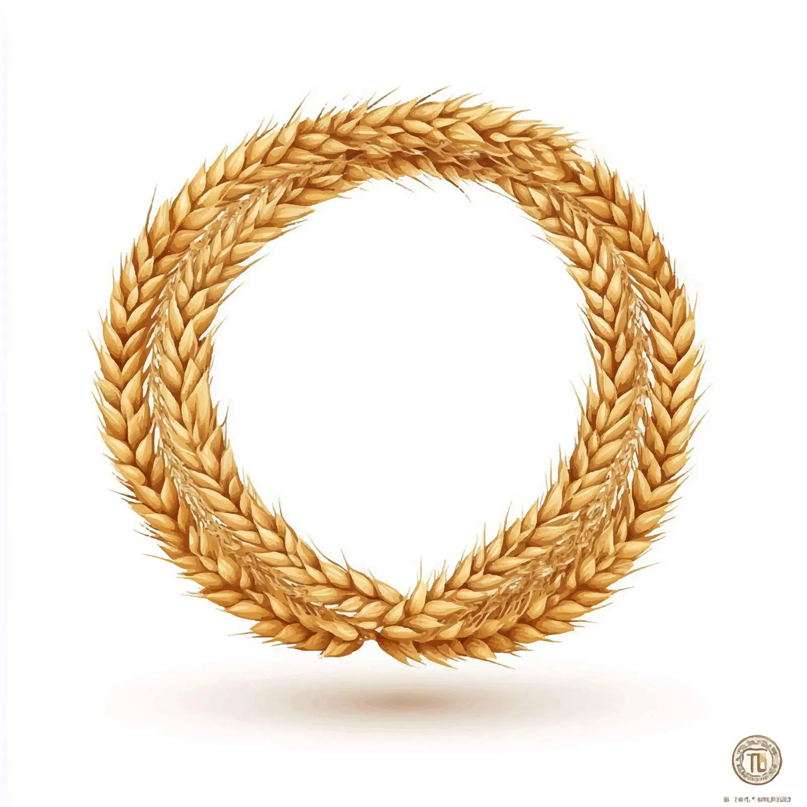 Wide Angle View of Wheat Ears Vector Image — free download from Dotvec