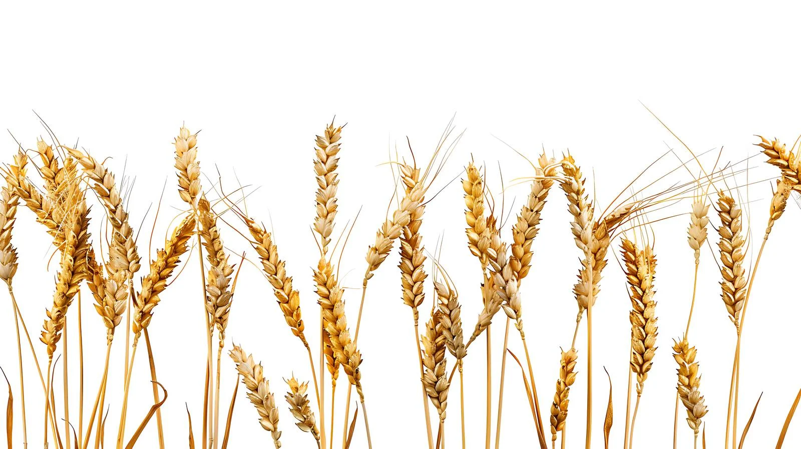 White Wheat Grain on Isolated Background — free download from Dotvec