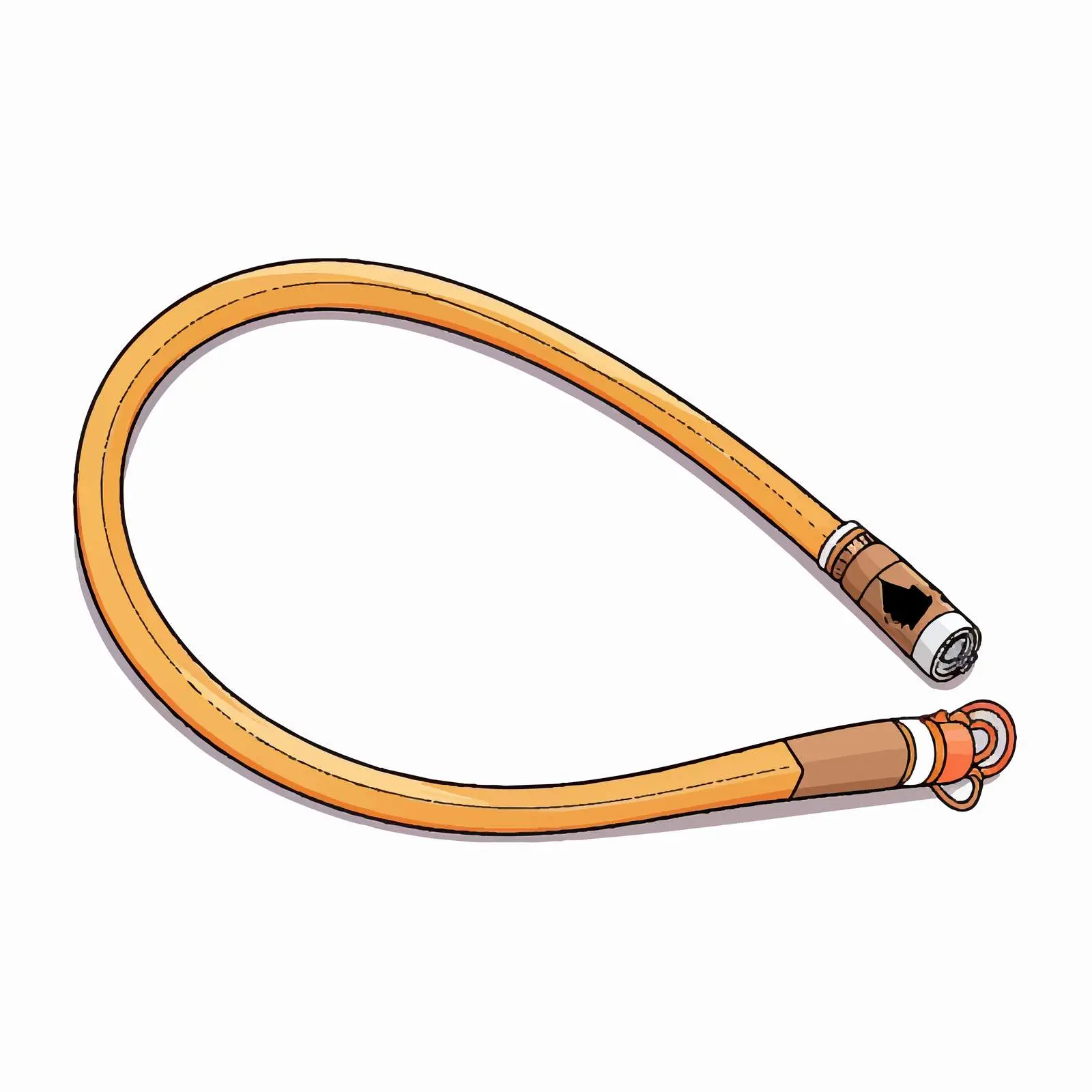 Minimalist Whistle Vector Illustration on White Background — free download from Dotvec