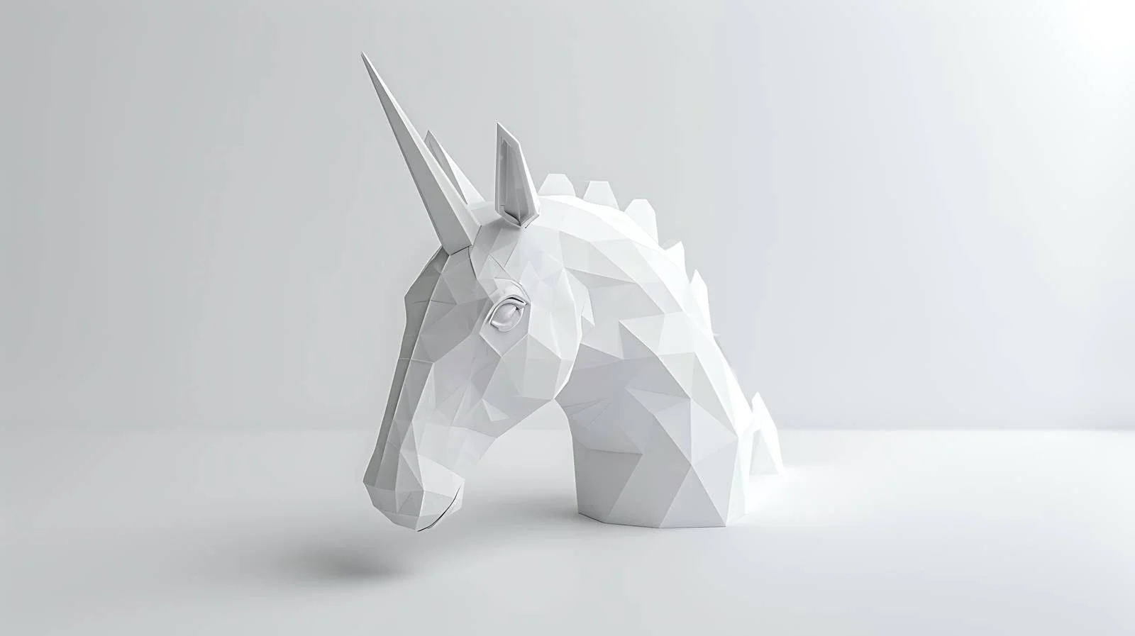 3D Unicorn Papercraft Model — free download from Dotvec