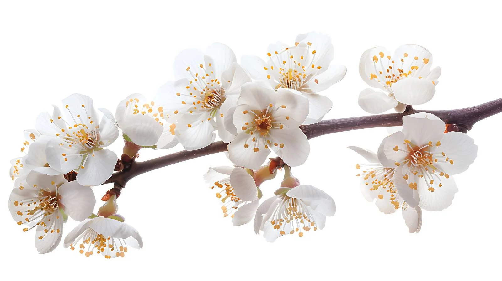 Elegant Cherry Plum Tree Blossoms Bloom — free download from Dotvec